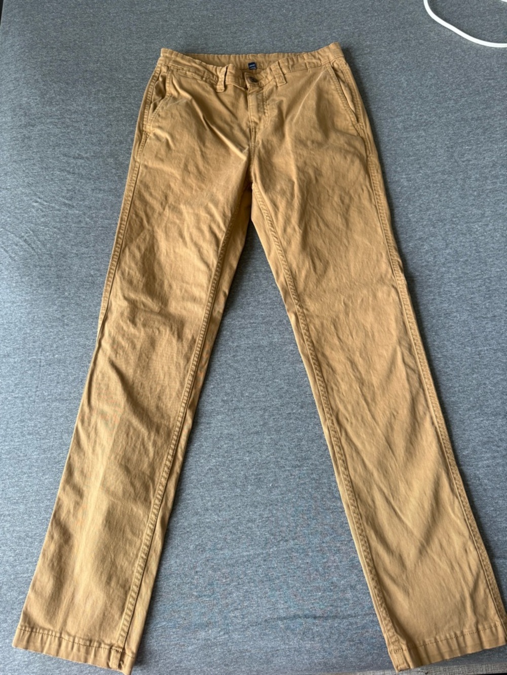 George Slim Chino Pants in Khaki